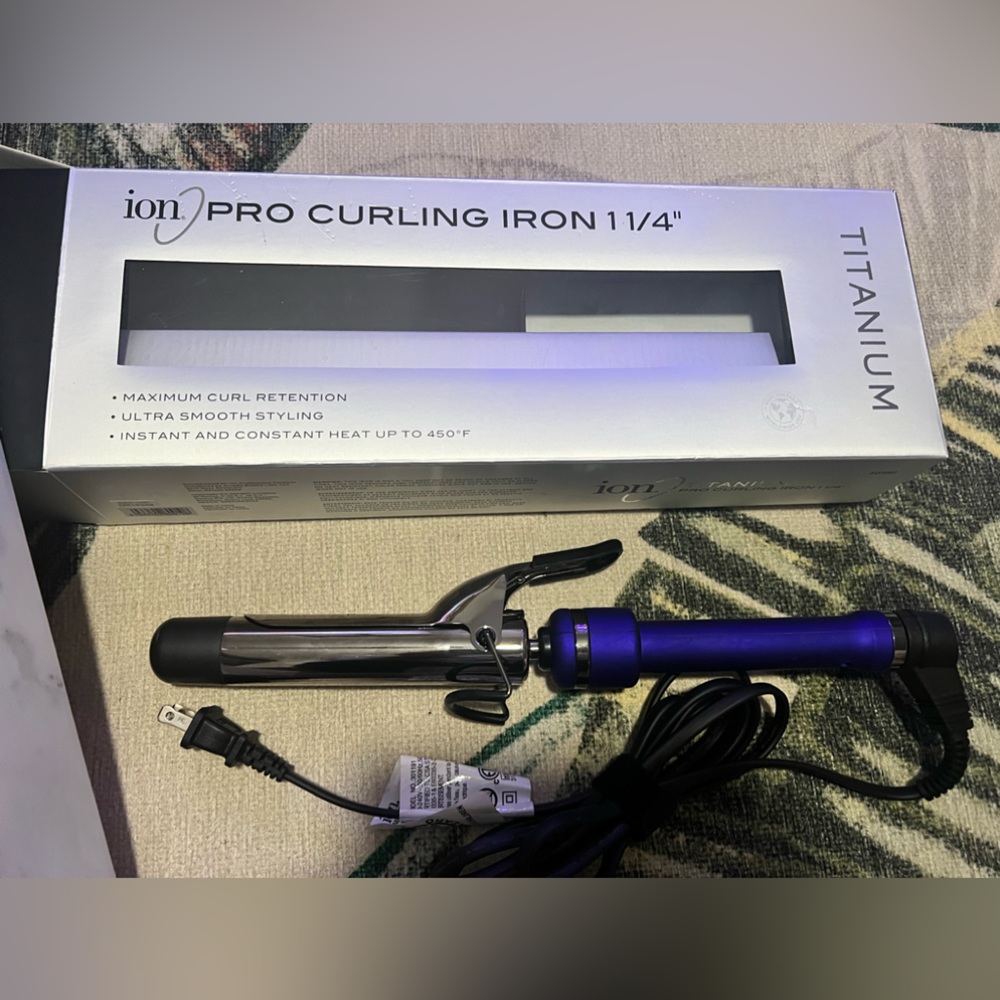Ion pro curling iron